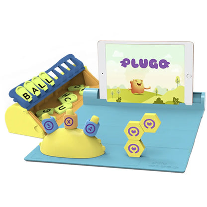 Plugo 3-in-1 Play & Learn - Letters / Count / Linking - Augmented Reality Game System - Stem