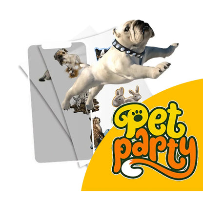 Pet Party - Holographic Stickers