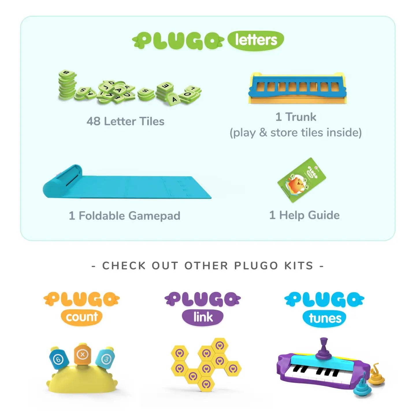 Plugo Letters - Augmented Reality Learning System - Stem