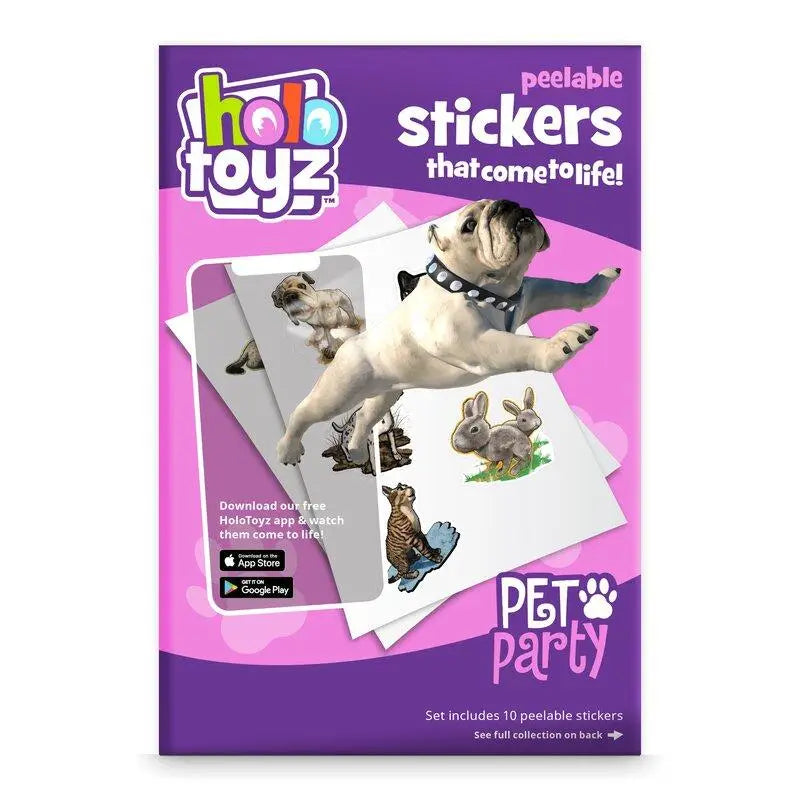 Pet Party - Holographic Stickers