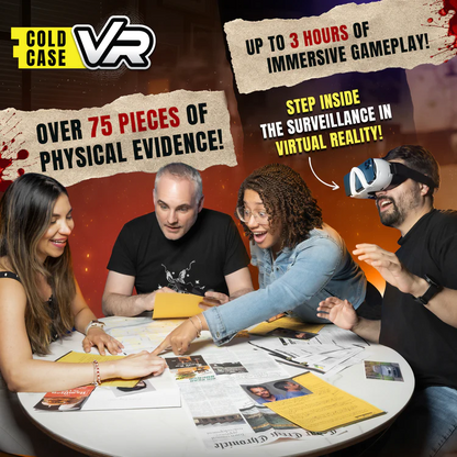 Cold Case Virtual Reality - Murder Mystery - Solve Crime Virtual Reality