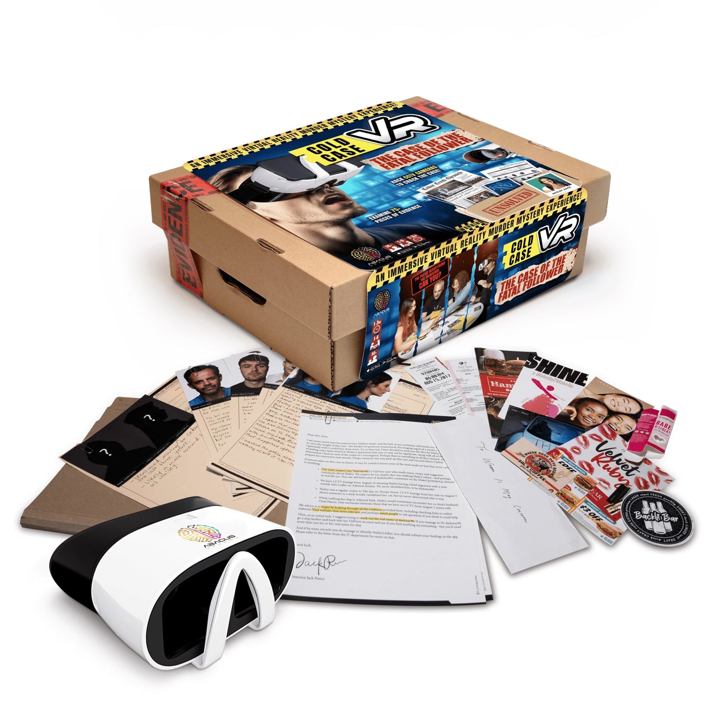 Cold Case Virtual Reality - Murder Mystery - Solve Crime Virtual Reality