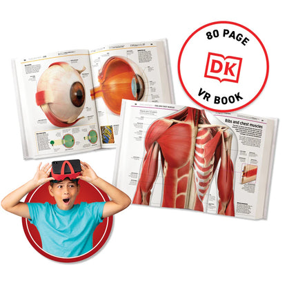 Human Body! Dk Book & Virtual Reality Learning - Stem Projects