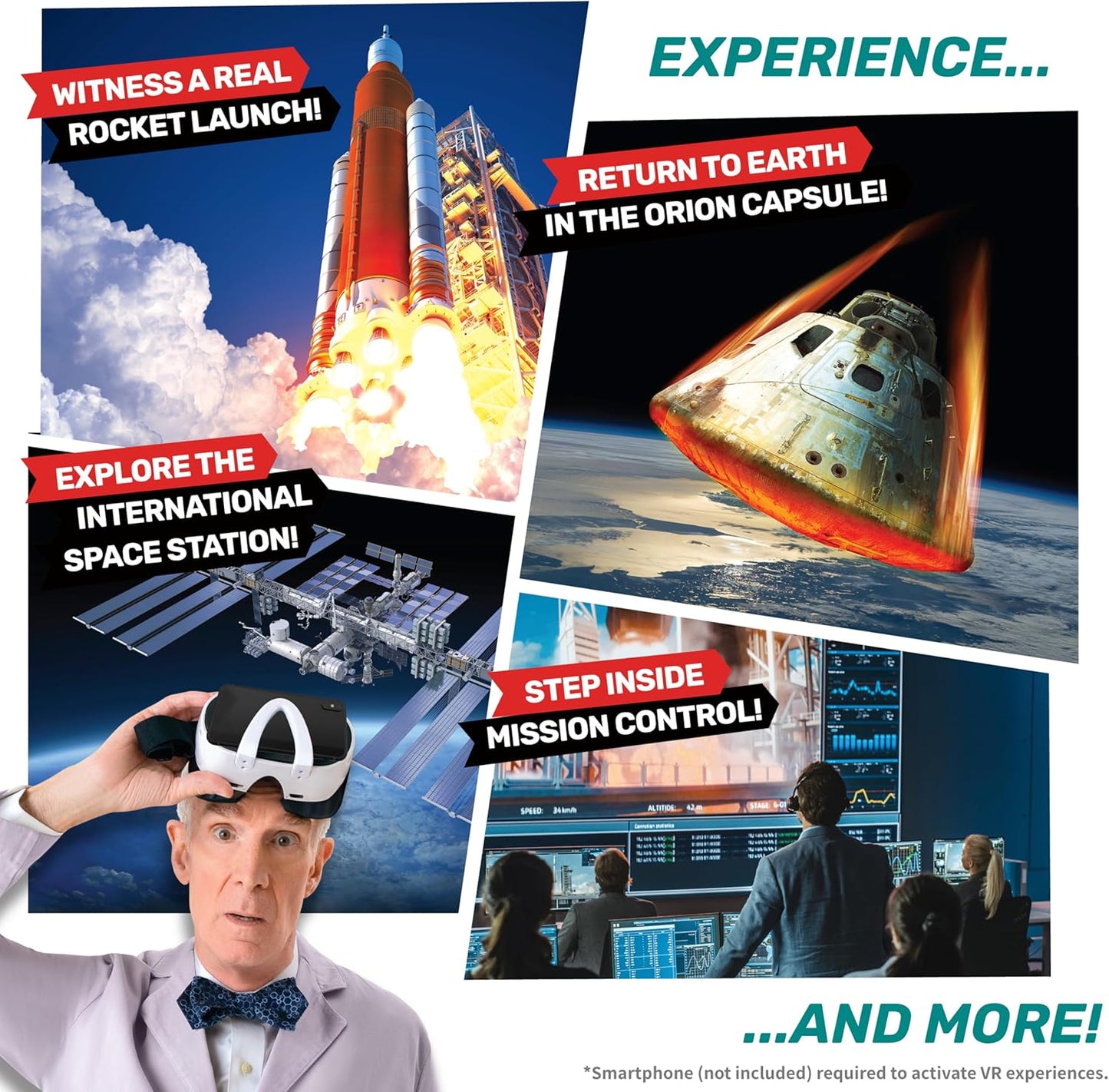 Bill Nye's Rocket Lab - Virtual Reality Stem Set