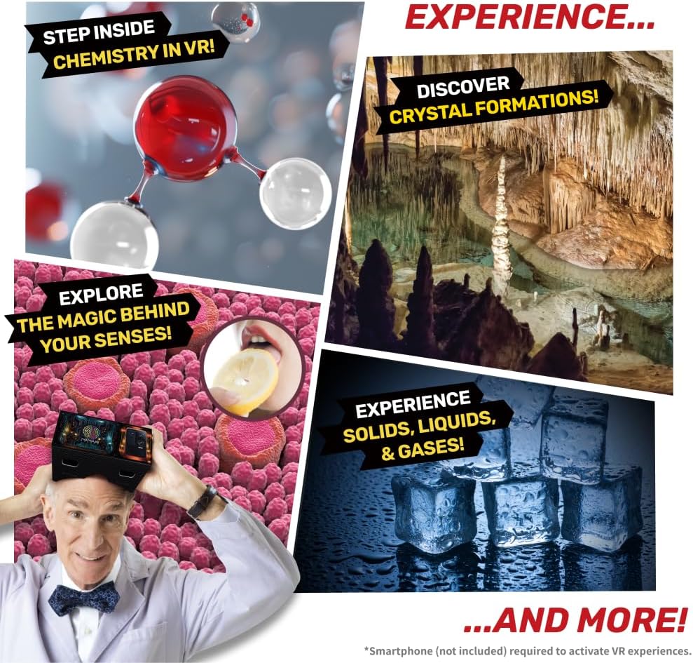 Bill Nye's Chemistry Lab - Virtual Reality Stem Learning Set