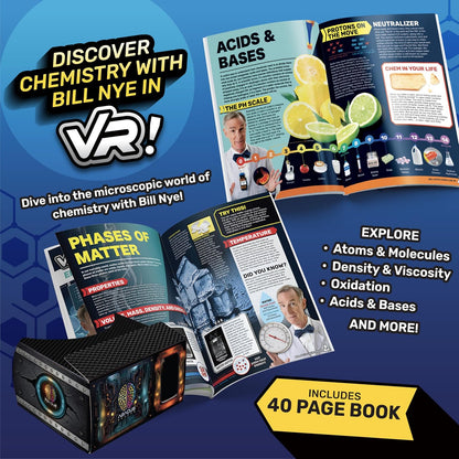 Bill Nye's Chemistry Lab - Virtual Reality Stem Learning Set