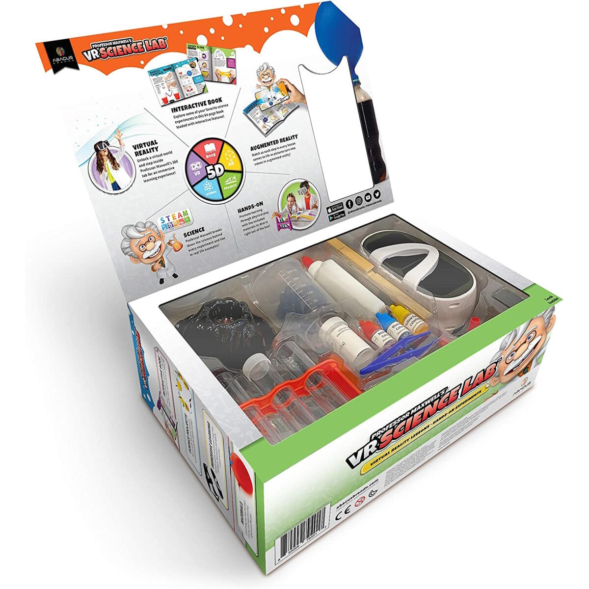 Professor Maxwell's Science Lab - Virtual Reality Stem Set
