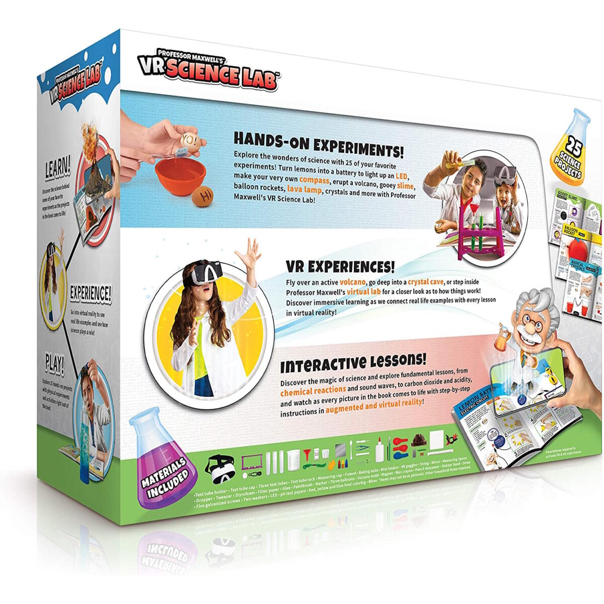 Professor Maxwell's Science Lab - Virtual Reality Stem Set