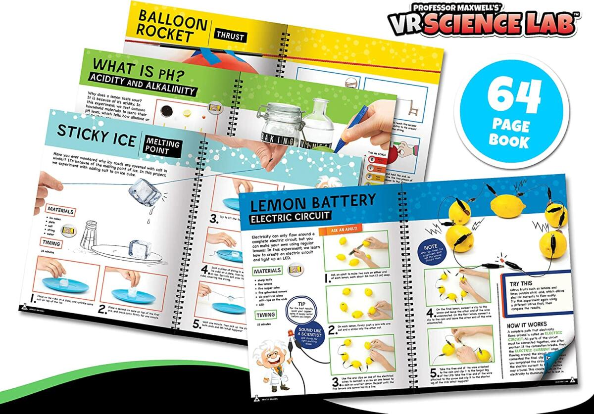 Professor Maxwell's Science Lab - Virtual Reality Stem Set