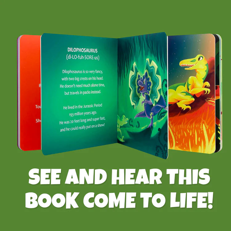 Jurrasic Dino's - Holographic Interactive Storybook