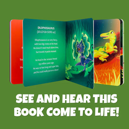 Jurrasic Dino's - Holographic Interactive Storybook
