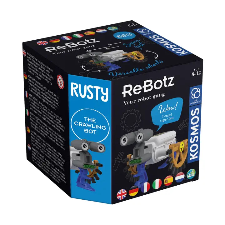 Rebotz: Rusty - the Crawling Bot - Science Toy