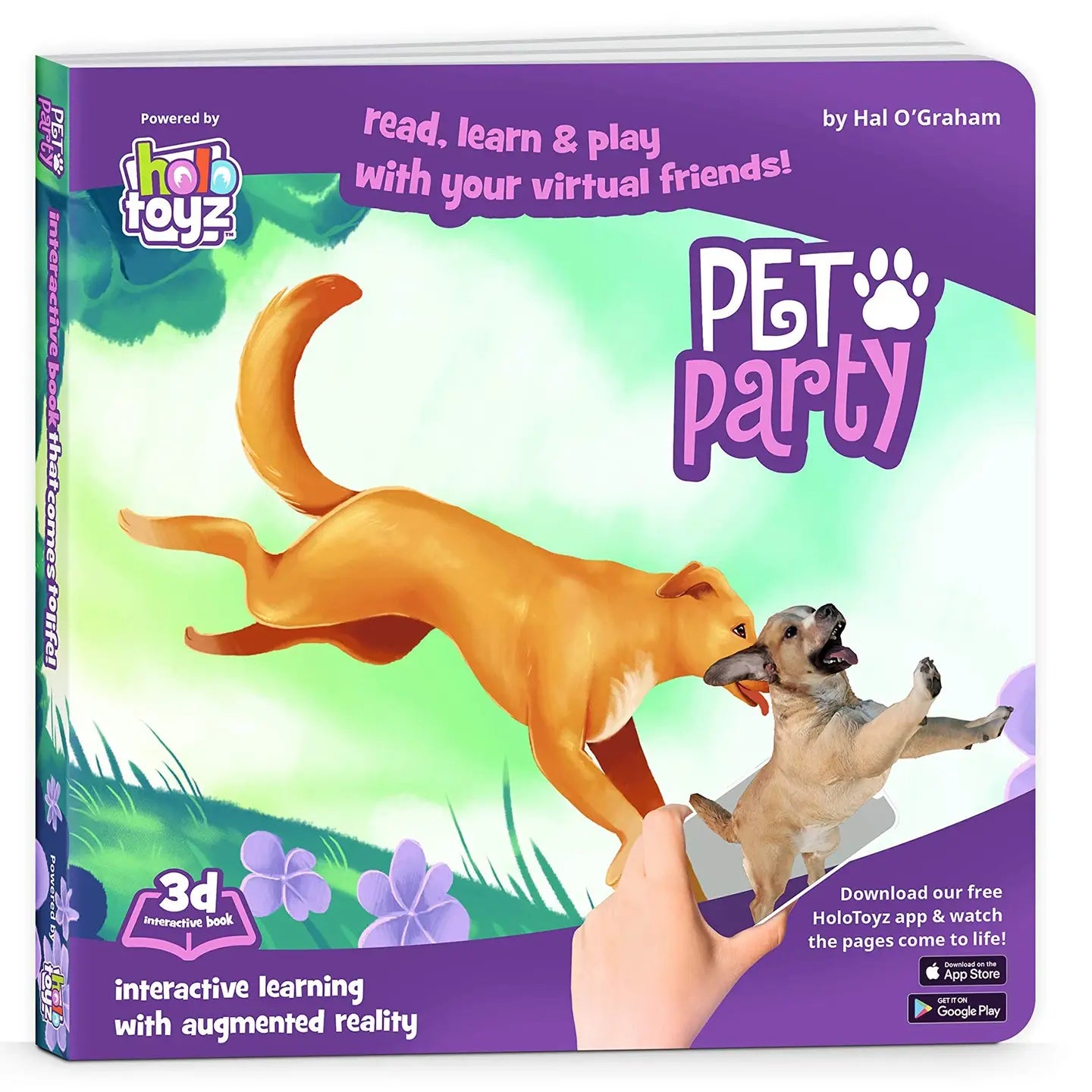 Pet Party - Holographic Interactive Storybook