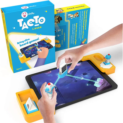 Tacto Laser Light Game - Interactive Laser Light Toy - Turn Your Tablet Into A Board Game - Stem