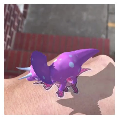 Jurrasic Dino's - Holographic Temporary Tattoos