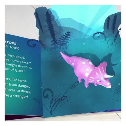 Jurrasic Dino's - Holographic Interactive Storybook